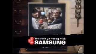 Vintage Samsung TV ad (1980's)