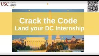 Spring 2025 - Crack the Code: Land Your DC Internship