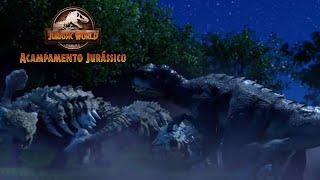 Ankylosaurus Vs Scorpios Rex | Jurassic World: Acampamento Jurássico