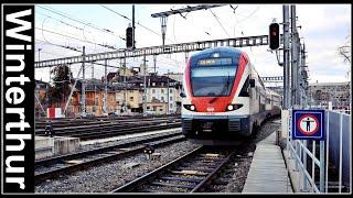 Züge filmen beim Bahnhof Winterthur | Kanton Zürich | Schweiz 2024