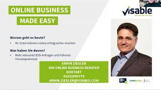 Meine Angebot für Sie - Online business made easy   visable.com