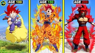 Surviving 200 YEARS As GOKU in GTA 5