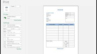 How to Create Professional Invoice in Excel | Free Template