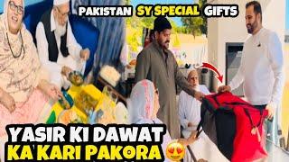 Yasir ki taraf dawat aur kari pakora 