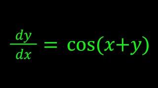 A Very Nice Differential Equation | Surprising Subs