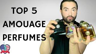 BEST/TOP 5 AMOUAGE PERFUMES from MY FRAGRANCE COLLECTION !!!