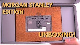 AMEX Platinum Morgan Stanley METAL Card Unboxing & Benefits