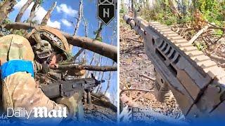 Ukraine’s 3rd Assault Brigade attack enemy troops in fierce gun battle near Andriivka
