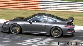 Porsche 991 GT3: 9000 RPM at the Nürburgring! Pure sounds!