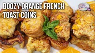 Boozy Orange French Toast Coins | Let's Celebrate TV