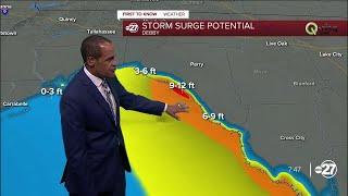 First to Know Forecast: Debby's local effects and coastal impacts (08/04/2024)