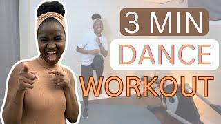 3 MIN Dance With Me | Moses Bliss - Umbrella | Fun & Easy To Follow Workout | Happy Day Workout