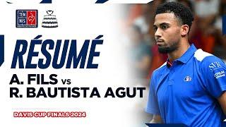  RÉSUMÉ Fils vs Bautista Agut | Davis Cup Finals 2024