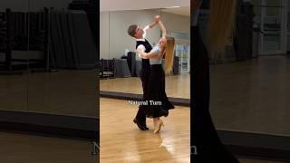 Learn Slow Waltz Routine 🩵 #ballroomdance