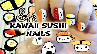 KAWAII SUSHI NAILS! 