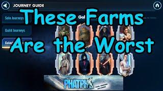 5 of the Worst Farms in SWGOH