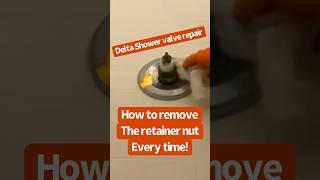 Plumber shares Tricks to repair a @deltafaucet shower valve #plumbing #service  #tricks