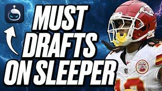 The 10 Best Picks To Make in Sleeper Fantasy Football Drafts