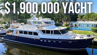 $1,900,000 Long Range Explorer Yacht Tour | Marlow 78E Yacht Walkthrough