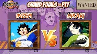 THE BIG RUNBACK! Hikari vs Inzem FT7 - WANTED DBFZ GRAND FINALS