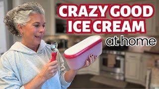 Homemade Ice Cream Is Easy with My KitchenAid:  2 Yummy Flavors - Espresso & Peanut Butter Brownie!