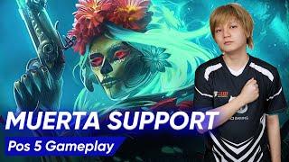 MUERTA SUPPORT POS 5 by YANG | Dota 2 Pro Supports