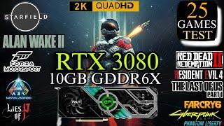 RTX 3080 In 2023 | Test In 25 Games | RTX 3080 Test In Late 2023 | 1440p - 2K