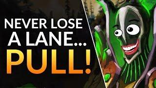 How to WIN EVERY LANE - PULLING Support Guide | Dota 2 Gameplay Guide