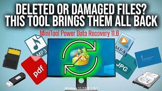 This is the best data recovery tool - MiniTool Power Data Recovery 11.6 (new update)