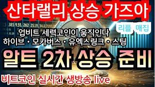 산타랠리 업비트 움직인다.하이브 모카버스 유엑스링크 어드벤처골드 무브먼트 .리플 매집.도지코인  시바이누 페페 비트코인골드 이더리움네임서비스 비트코인 실시간 생방송live.