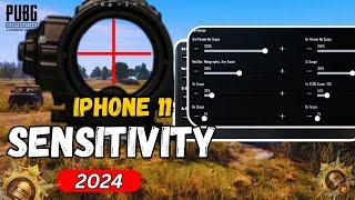 iphone 11 pubg sensitivity 2024 | iphone 11 sensitivity & controls |