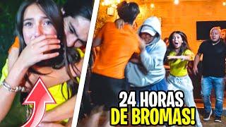 24 HORAS HACIENDO BROMAS A LA BANDITA !! *lloran*