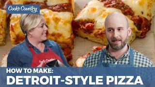 How to Make Crispy, Chewy Detroit-Style Pizza