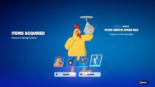 ERNIE The Giant Chicken Vs The Peter Griffin Boss Buying NEW Fortnite Family Guy GIANT Chicken Skin