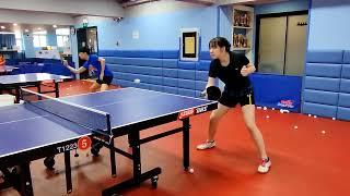 Multiball Training Session of Long Pips