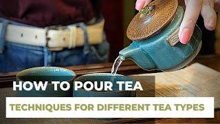 How To Pour Tea (Shortened) | Tea with Olivia