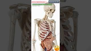 Animation of Digestive System | Stomach AI Art | 49
