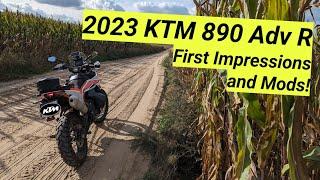 2023 KTM 890 Adventure R - first impressions and mods