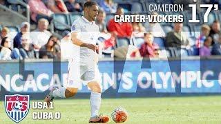 U-23 MNT vs. Cuba: Cameron Carter-Vickers Goal - Oct. 3, 2015