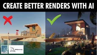 Lumion + Midjourney | The Ultimate Rendering Workflow for Architects