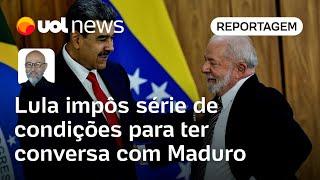 Venezuela: Lula impôs série de condições para ter conversa com Maduro sobre eleições | Josias