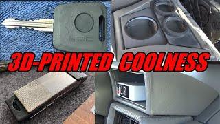 3D Printed Coolness - DeLorean DMC-12 custom accessories you need!