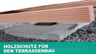 Auflagepads: Holzschutz für den Terrassenbau | wolfcraft