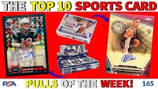 TOPPS PRODUCTS KEEP HITTING BIG!  | TOP 10 SPORTS CARD PULLS OF THE WEEK | EP 165