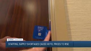 Hotels prices rise as staff stays low