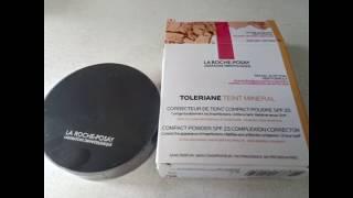 أفضل بودرة طبيه مصححه وتخفي عيوب البشره la roche posay toleriane teint mineral