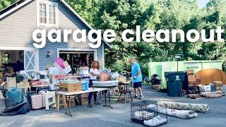 **EXTREME GARAGE DECLUTTER** DECLUTTERING & ORGANIZING A MESSY GARAGE | Declutter With Friends!!