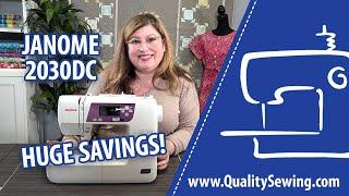 Black Friday Deal! Janome 2030DC Computerized Sewing Machine