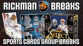  XRC MYSTERY AUTO!  Thursday Night Rickman LIVE Group Breaks |  NBA  NFL ️ MLB