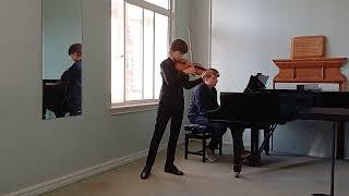 Wieniawski Fantasy on themes of "Faust" Gounod Op. 20, piano rehearsal Misha Andreev